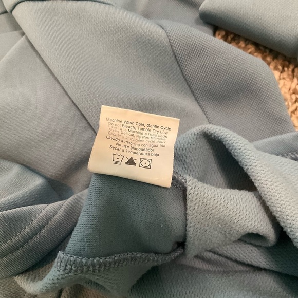 Pearl Izumi 1/2 Zip Pullover Jacket Blue Gray Size Large Arm Pocket - Picture 14 of 14